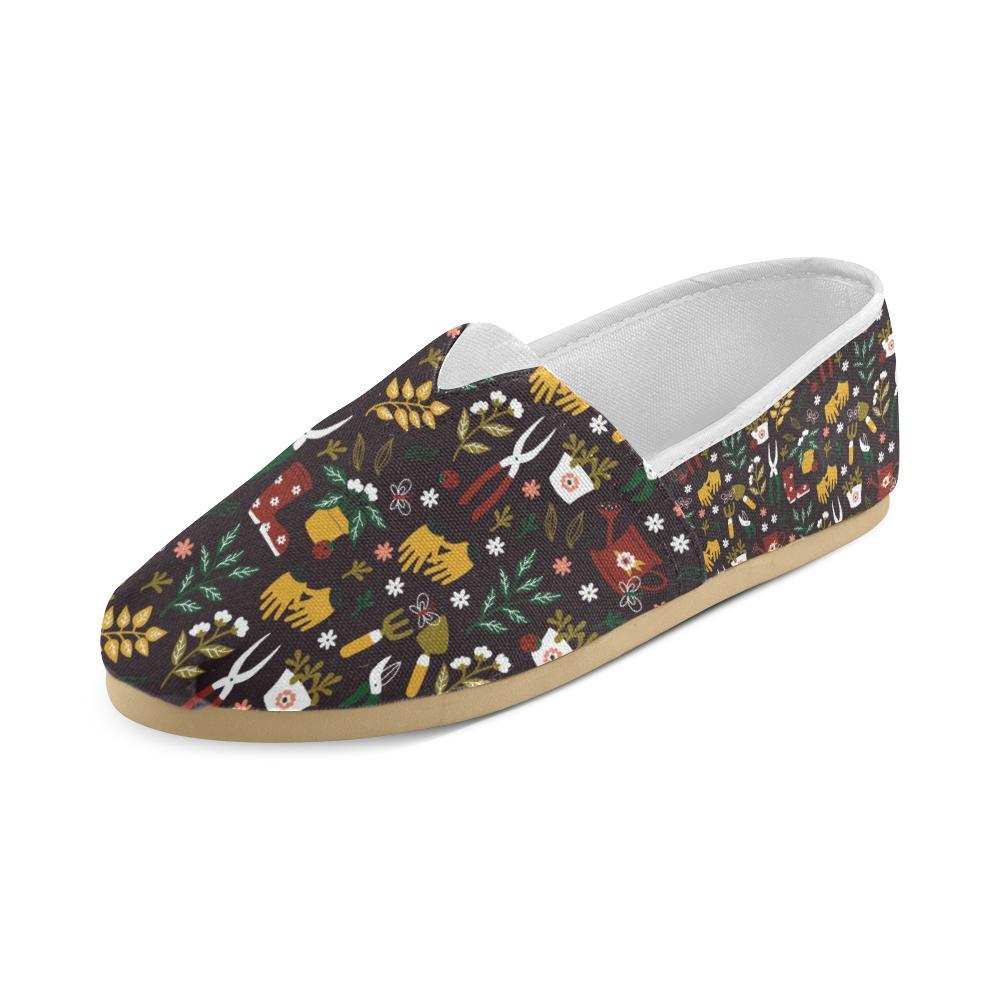 Gardening Pattern Print Design G05 Women Casual Shoes-JorJune.com