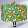 Gardening Pattern Print Design G06 Hooded Blanket-JORJUNE.COM