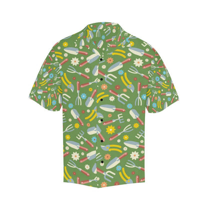 Gardening Pattern Print Design G06 Men Hawaiian Shirt-JorJune