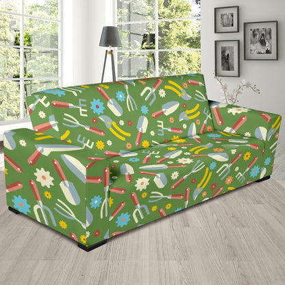 Gardening Pattern Print Design G06 Sofa Slipcover-JORJUNE.COM