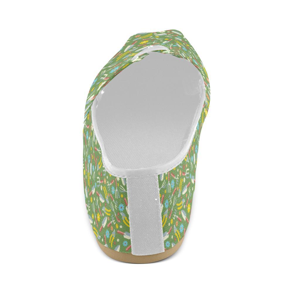 Gardening Pattern Print Design G06 Women Casual Shoes-JorJune.com