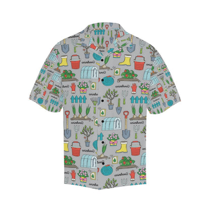 Gardening Pattern Print Design G07 Men Hawaiian Shirt-JorJune