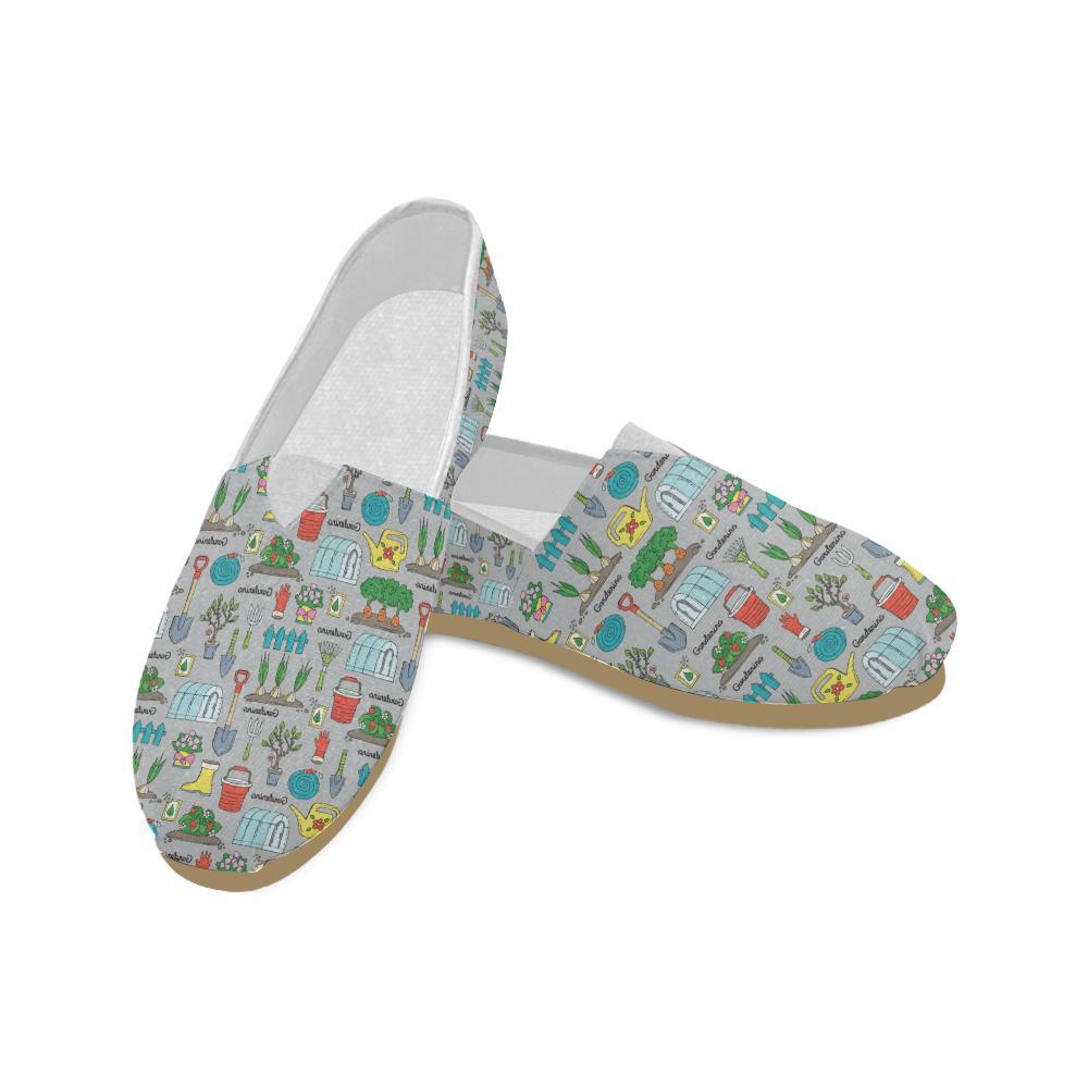 Gardening Pattern Print Design G07 Women Casual Shoes-JorJune.com