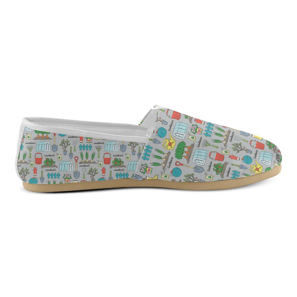Gardening Pattern Print Design G07 Women Casual Shoes-JorJune.com
