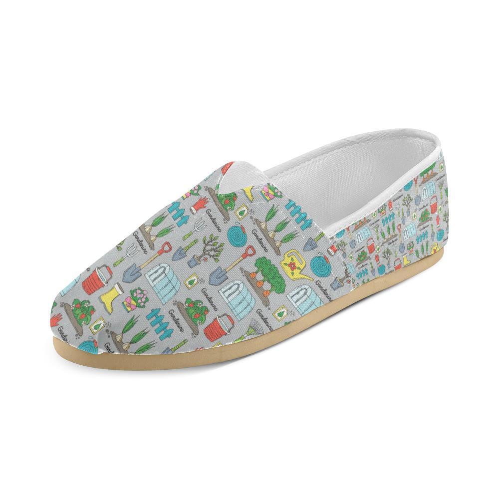 Gardening Pattern Print Design G07 Women Casual Shoes-JorJune.com
