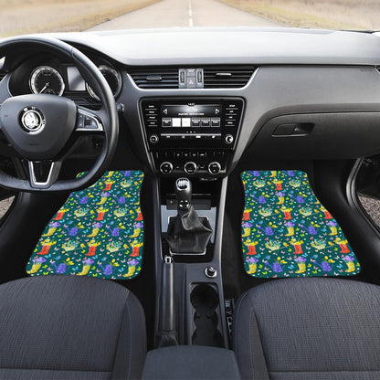 Gardening Pattern Print Design G08 Car Floor Mats-JorJune