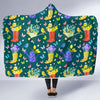 Gardening Pattern Print Design G08 Hooded Blanket-JORJUNE.COM