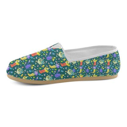 Gardening Pattern Print Design G08 Women Casual Shoes-JorJune.com