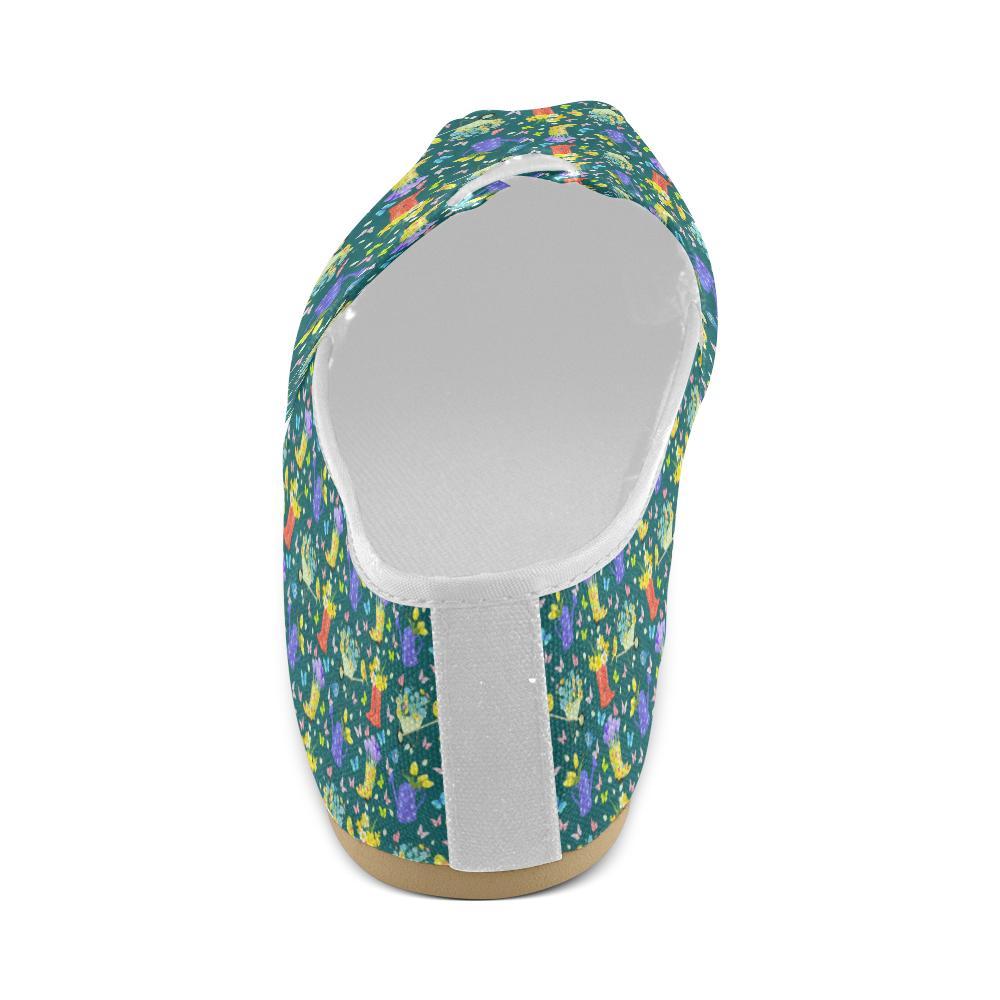 Gardening Pattern Print Design G08 Women Casual Shoes-JorJune.com