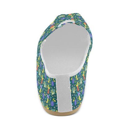 Gardening Pattern Print Design G08 Women Casual Shoes-JorJune.com