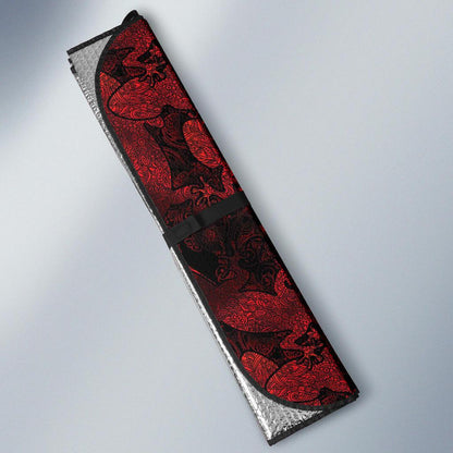 Gecko Pattern Print Design 04 Car Sun Shade-JORJUNE.COM