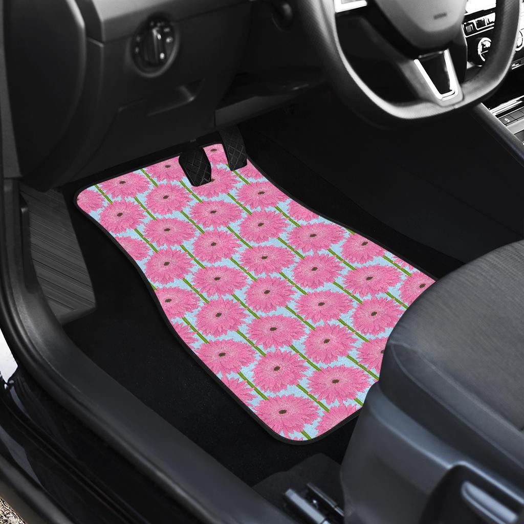 Gerberas Pattern Print Design GB01 Car Floor Mats-JorJune