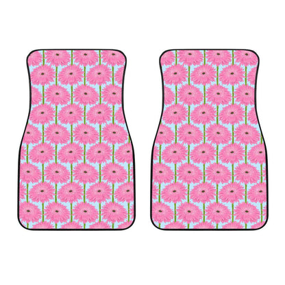 Gerberas Pattern Print Design GB01 Car Floor Mats-JorJune