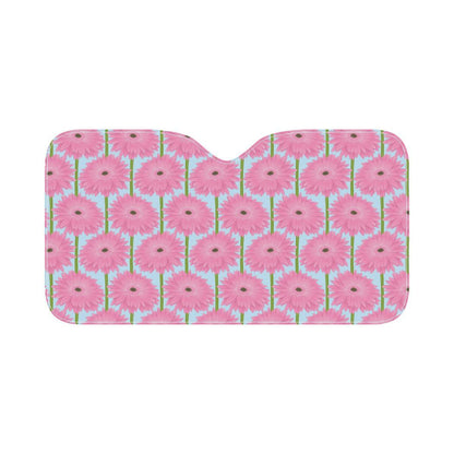 Gerberas Pattern Print Design GB01 Car Sun Shade-JorJune