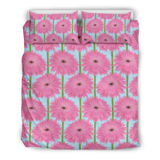 Gerberas Pattern Print Design GB01 Duvet Cover Bedding Set-JORJUNE.COM