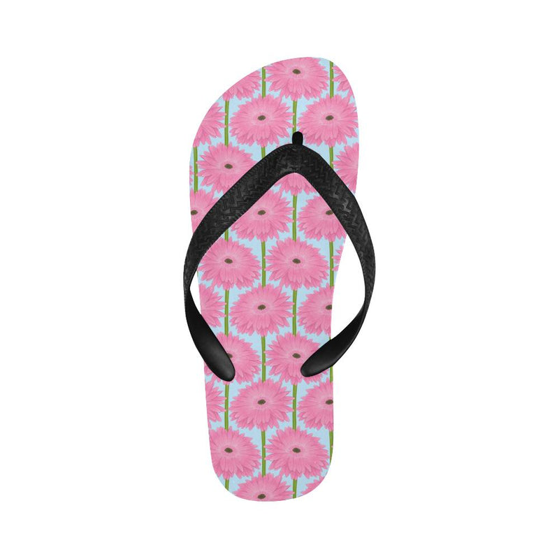 Gerberas Pattern Print Design GB01 Flip Flops-JorJune