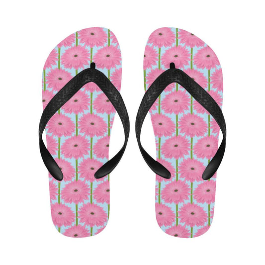 Gerberas Pattern Print Design GB01 Flip Flops-JorJune
