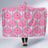 Gerberas Pattern Print Design GB01 Hooded Blanket-JORJUNE.COM