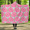 Gerberas Pattern Print Design GB01 Hooded Blanket-JORJUNE.COM