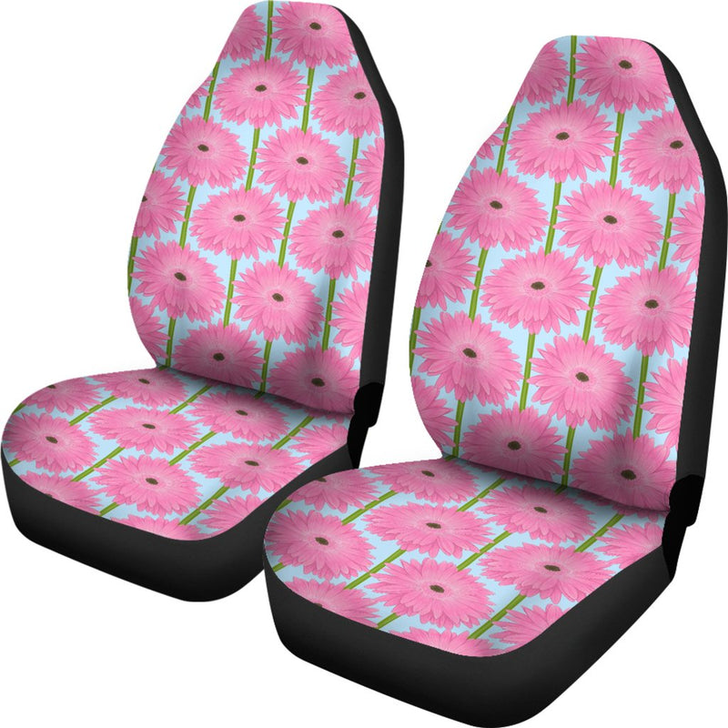 Gerberas Pattern Print Design GB01 Universal Fit Car Seat Covers-JorJune