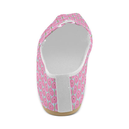 Gerberas Pattern Print Design GB01 Women Casual Shoes-JorJune.com