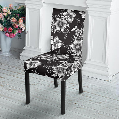 Gerberas Pattern Print Design GB02 Dining Chair Slipcover-JORJUNE.COM