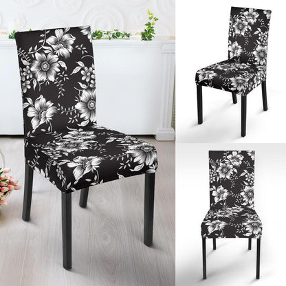 Gerberas Pattern Print Design GB02 Dining Chair Slipcover-JORJUNE.COM