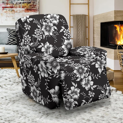 Gerberas Pattern Print Design GB02 Recliner Slipcover-JORJUNE.COM