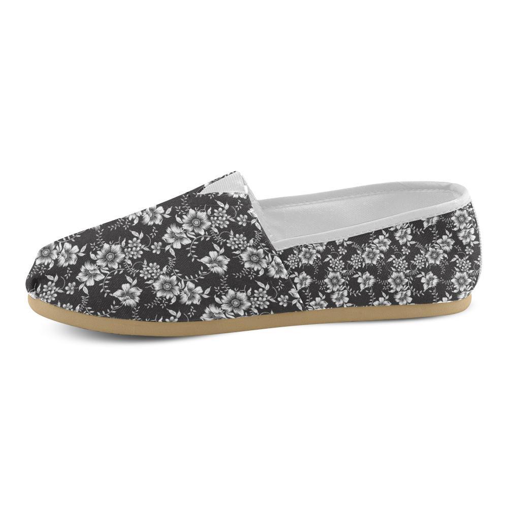 Gerberas Pattern Print Design GB02 Women Casual Shoes-JorJune.com