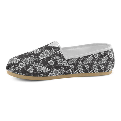 Gerberas Pattern Print Design GB02 Women Casual Shoes-JorJune.com