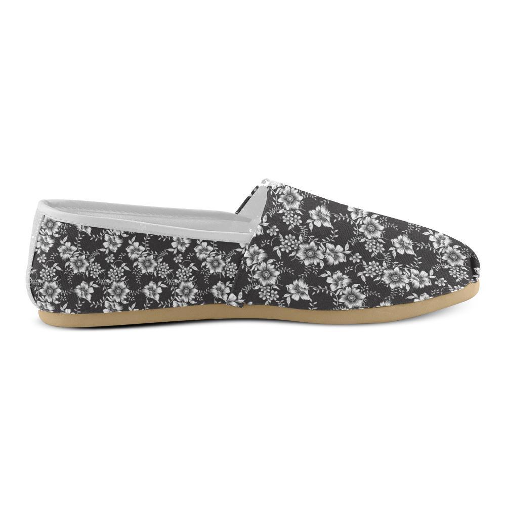 Gerberas Pattern Print Design GB02 Women Casual Shoes-JorJune.com
