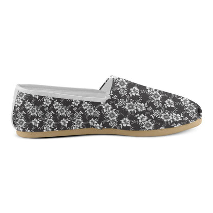Gerberas Pattern Print Design GB02 Women Casual Shoes-JorJune.com