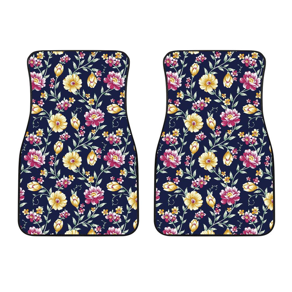 Gerberas Pattern Print Design GB03 Car Floor Mats-JorJune