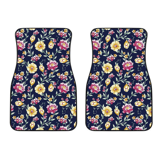 Gerberas Pattern Print Design GB03 Car Floor Mats-JorJune