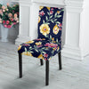 Gerberas Pattern Print Design GB03 Dining Chair Slipcover-JORJUNE.COM