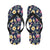 Gerberas Pattern Print Design GB03 Flip Flops-JorJune