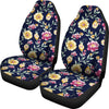 Gerberas Pattern Print Design GB03 Universal Fit Car Seat Covers-JorJune