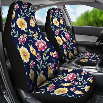 Gerberas Pattern Print Design GB03 Universal Fit Car Seat Covers-JorJune