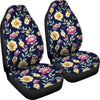 Gerberas Pattern Print Design GB03 Universal Fit Car Seat Covers-JorJune