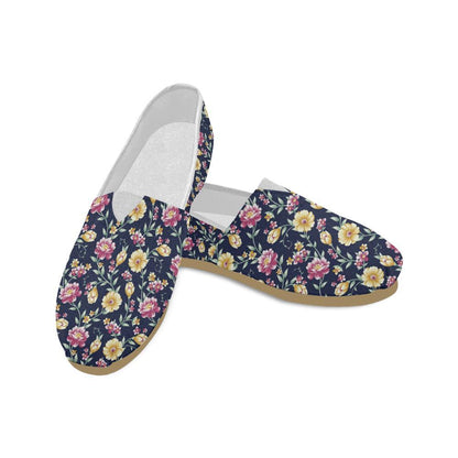 Gerberas Pattern Print Design GB03 Women Casual Shoes-JorJune.com