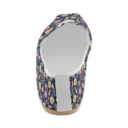 Gerberas Pattern Print Design GB03 Women Casual Shoes-JorJune.com