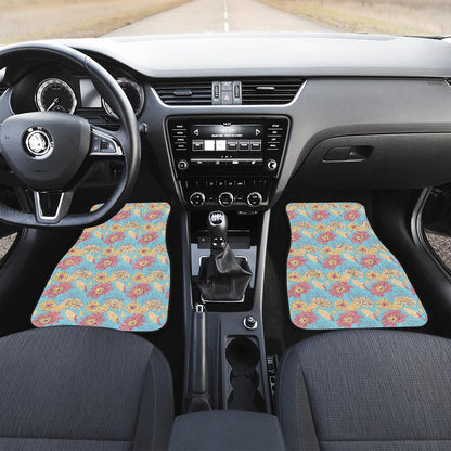 Gerberas Pattern Print Design GB04 Car Floor Mats-JorJune
