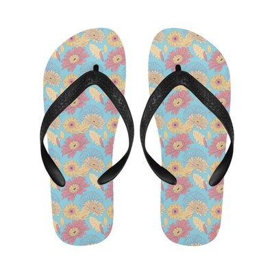 Gerberas Pattern Print Design GB04 Flip Flops-JorJune