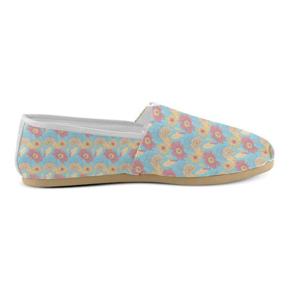 Gerberas Pattern Print Design GB04 Women Casual Shoes-JorJune.com