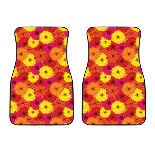 Gerberas Pattern Print Design GB05 Car Floor Mats-JorJune
