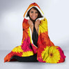 Gerberas Pattern Print Design GB05 Hooded Blanket-JORJUNE.COM