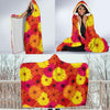 Gerberas Pattern Print Design GB05 Hooded Blanket-JORJUNE.COM