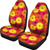 Gerberas Pattern Print Design GB05 Universal Fit Car Seat Covers-JorJune