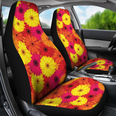 Gerberas Pattern Print Design GB05 Universal Fit Car Seat Covers-JorJune