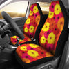 Gerberas Pattern Print Design GB05 Universal Fit Car Seat Covers-JorJune